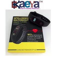 OkaeYa M2 Bluetooth Intelligence Health Smart Band Wrist Watch Monitor Smart Bracelet Fitness Tracker Wristband